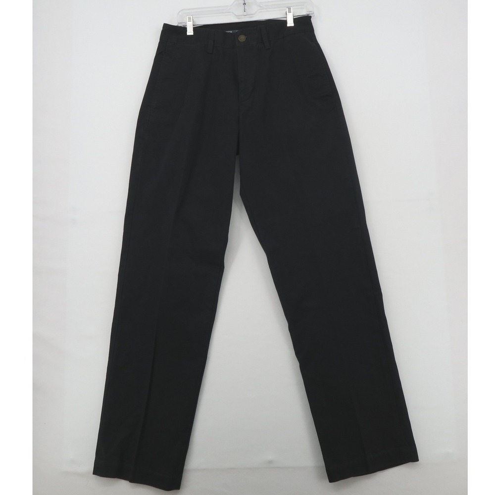 Cinch Mens‎ Black Cotton Chino Pants Straight Leg  32x34